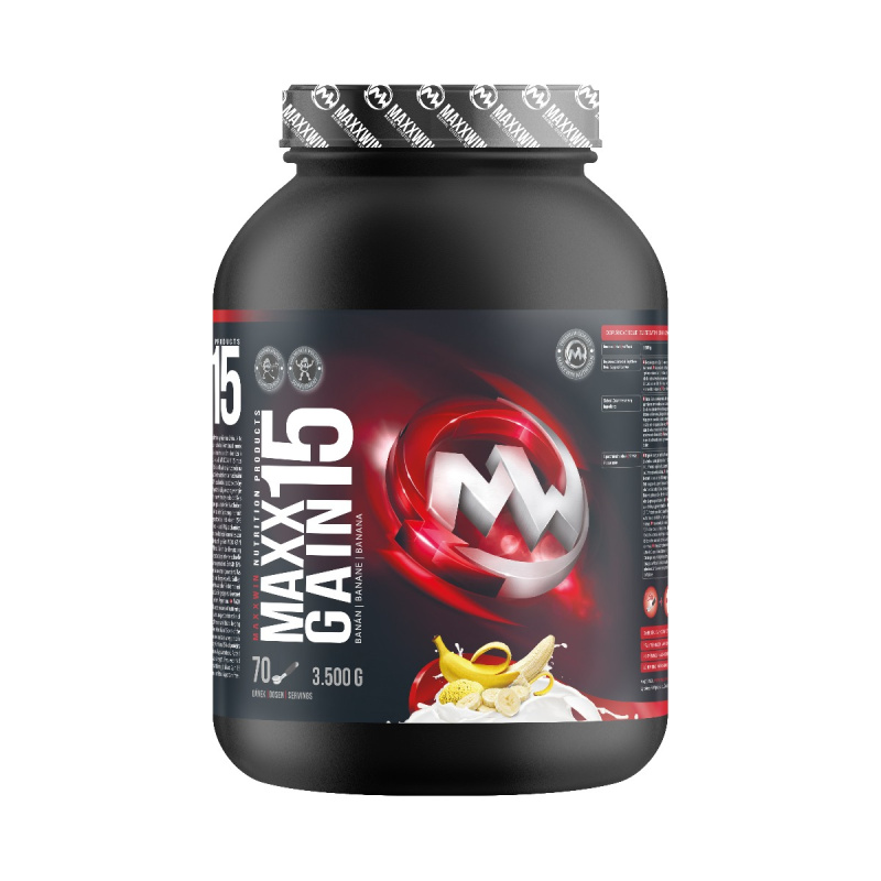 MAXXWIN Maxx gain 15 sacharidový nápoj příchuť banán 3500 g