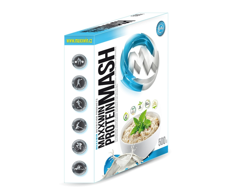 MAXXWIN Protein mash proteinová kaše natural 500 g