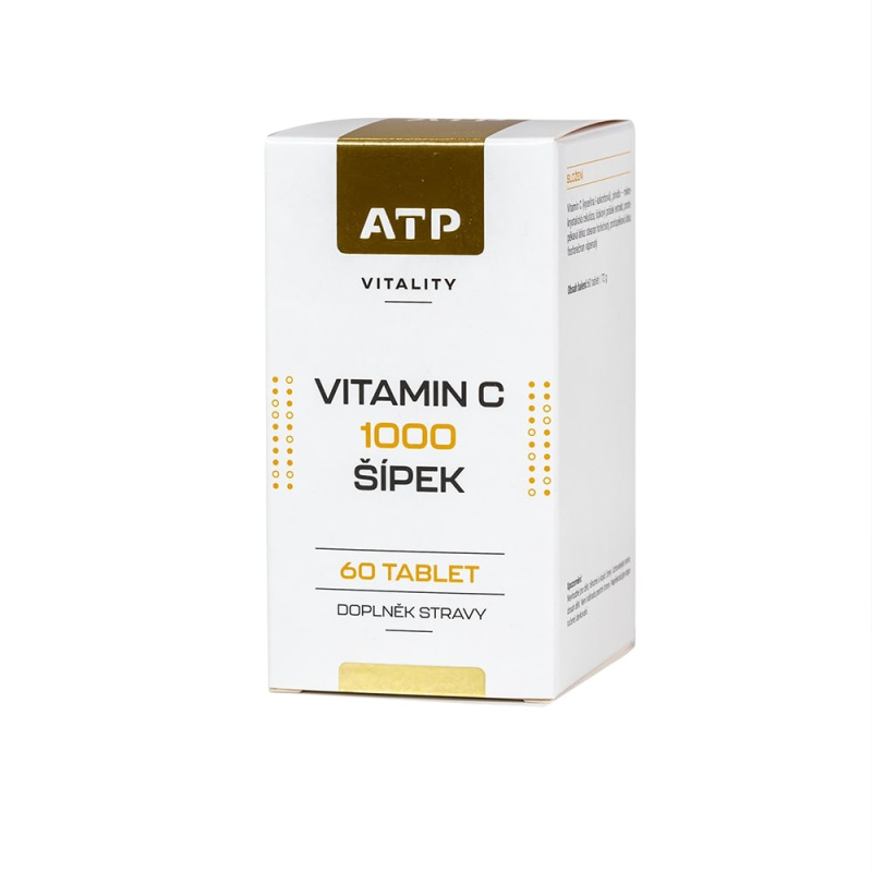 ATP Nutrition Vitality Vitamin C 1000 mg šípek 60 tablet