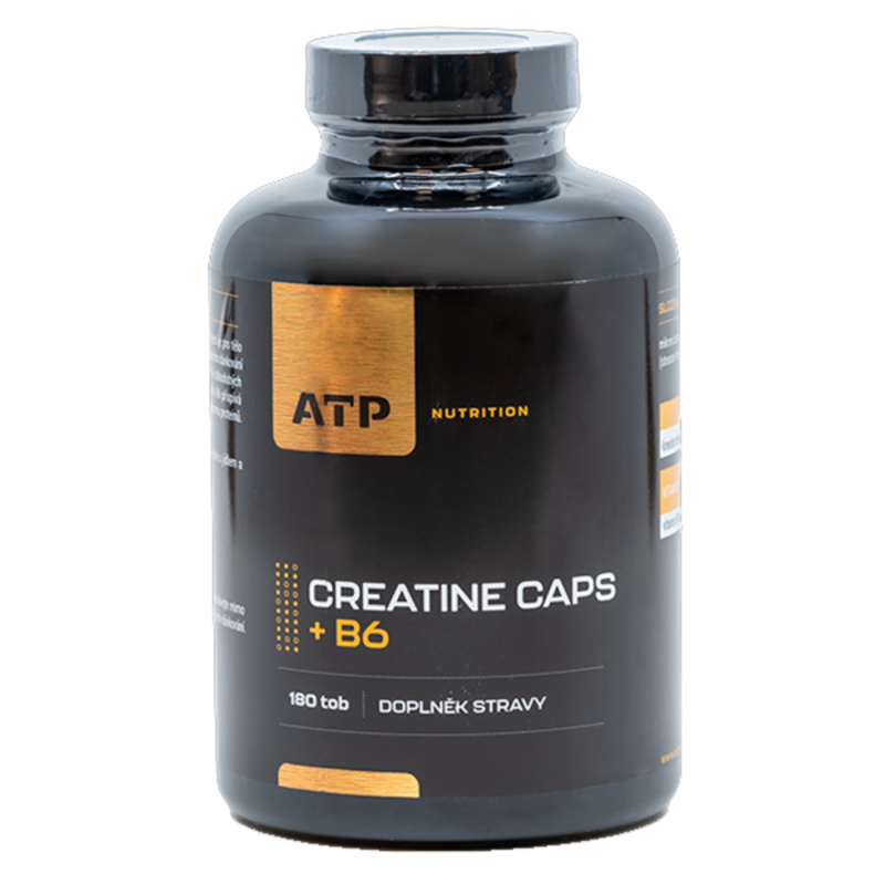 ATP Nutrition Creatine Caps + B6 180 kapslí