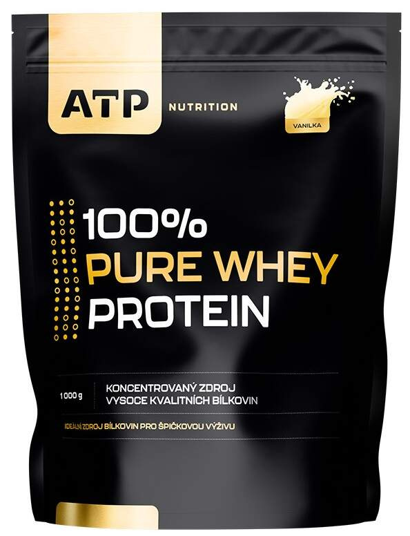 ATP Nutrition ATP 100% Pure Whey Protein, 1000 g Příchuť: Vanilka