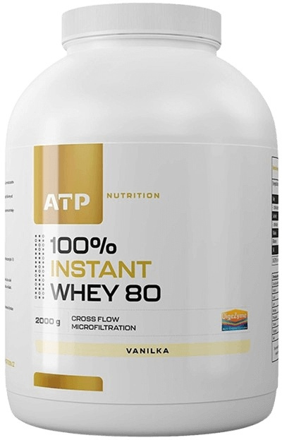 ATP Nutrition ATP 100% Instant Whey Protein 80 CFM, 2000 g Příchuť: Banán