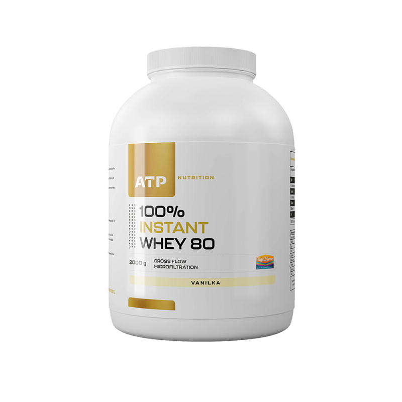 ATP Nutrition ATP 100% Instant Whey Protein 80 CFM, 2000 g Příchuť: Vanilka