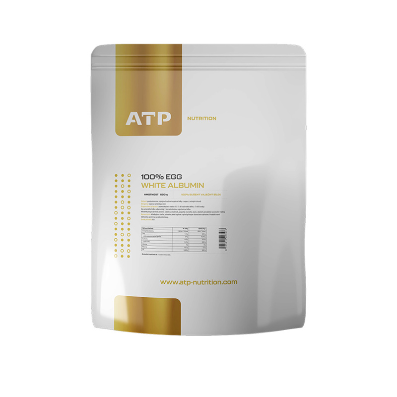 ATP Nutrition 100% Egg White Albumin 500 g