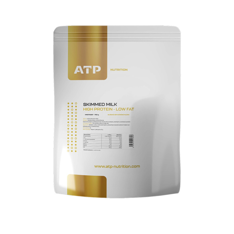 ATP Nutrition Skimmed Milk High Protein Low Fat 750 g Sušené odtučněné  mléko