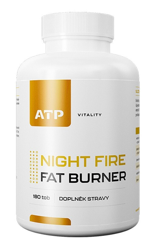 ATP Vitality Night Fire Fat Burner 180 kapslí