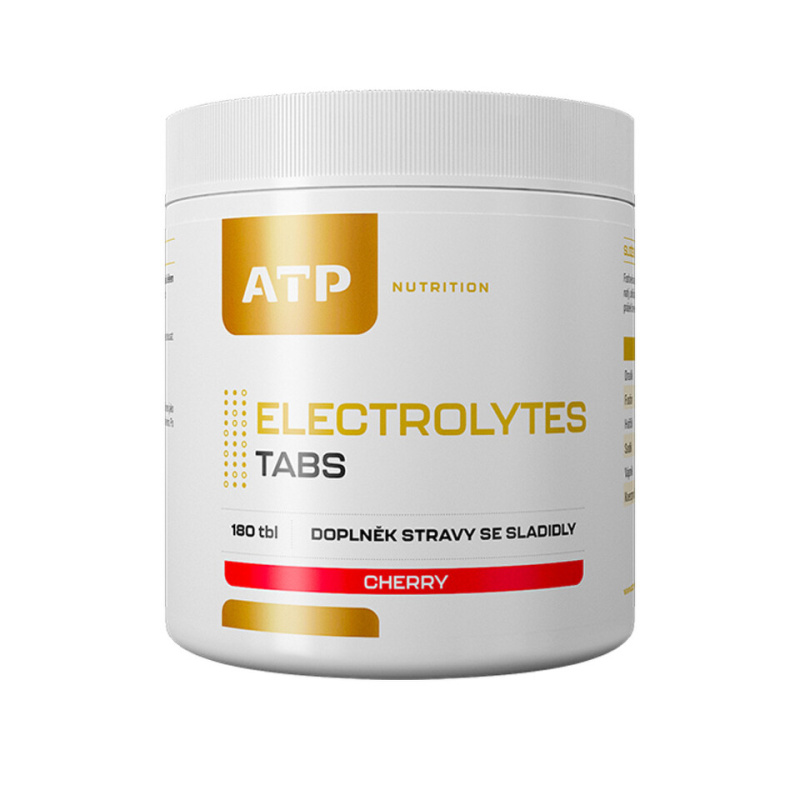 ATP Nutrition Electrolytes Tabs 180 tablet - Třešeň