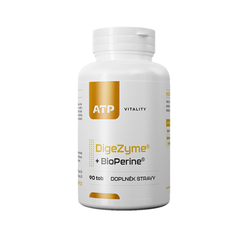 ATP Vitality DigeZyme + BioPerine 90 tobolek