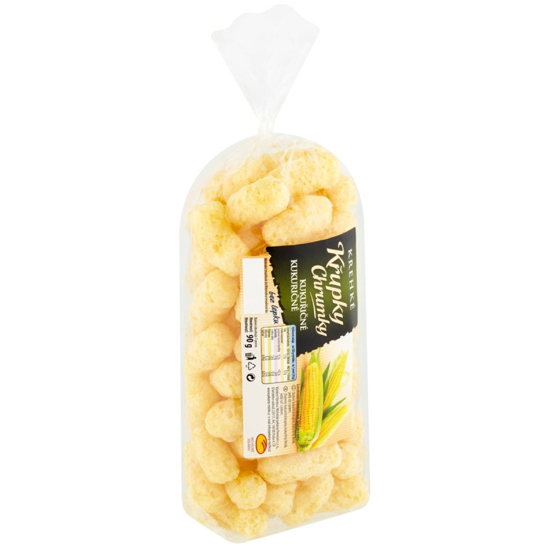 Křehké křupky kukuřičné bez lepku