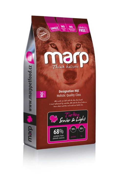 Marp Holistic Turkey S&L - krůtí senior&light 12 kg 