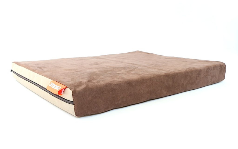 Matrace Aminela - 80x60x10cm Half and Half hnědá/béžová