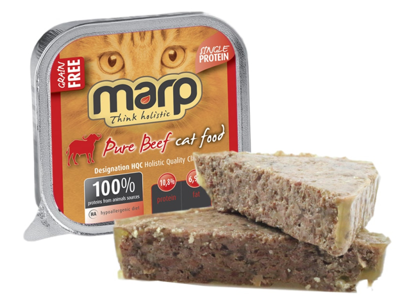 Marp Beef vanička pro kočky s hovězím 100g