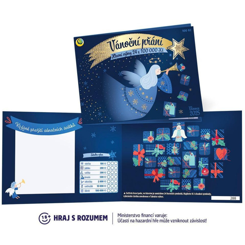 Sazka Vánoční přání