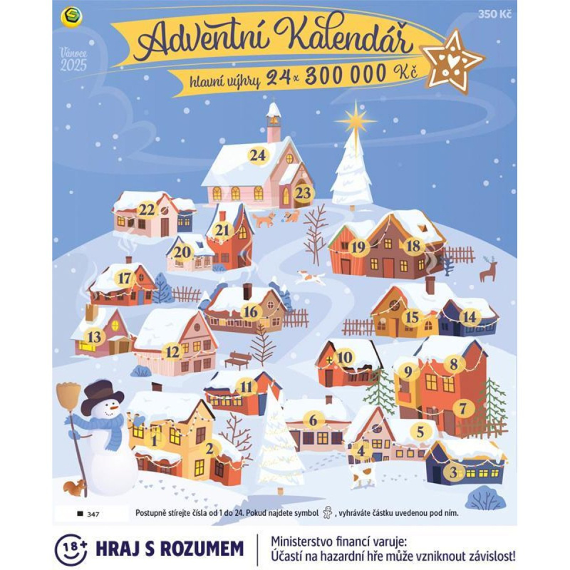Sazka Adventní kalendář