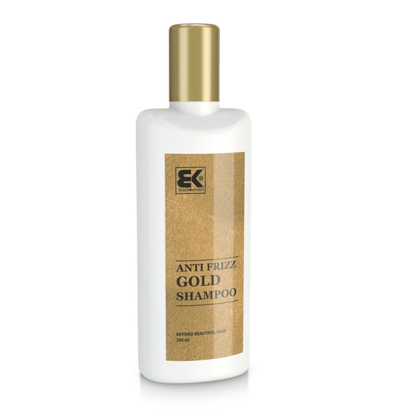 Brazil Keratin Gold Anti Frizz Shampoo koncentrovaný šampon s keratinem 300 ml