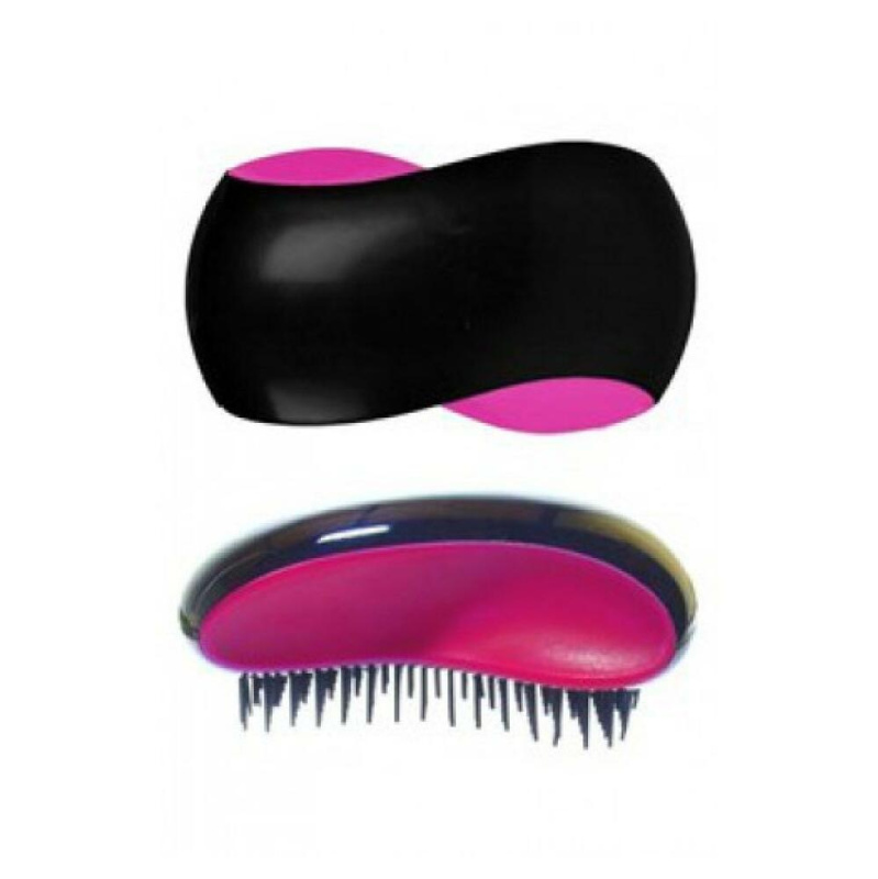 Dtangler Dry Blow, Glow And Go hranatý kartáč na foukání barva Red Scarlett 1 ks