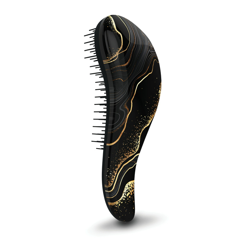 Dtangler Black DeLuxe kartáč na vlasy 1 ks