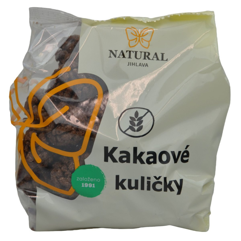 Natural Jihlava Kakaové kuličky bez lepku