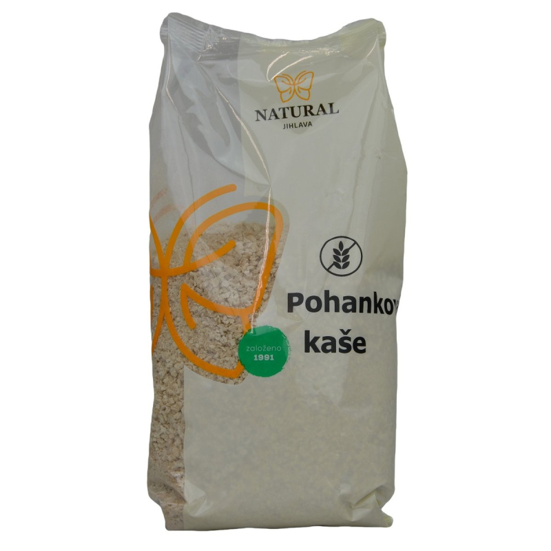 Natural Jihlava Kaše pohanková instantní bez lepku