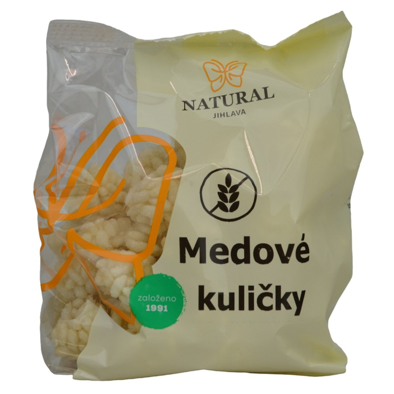 Natural Jihlava Medové kuličky bez lepku