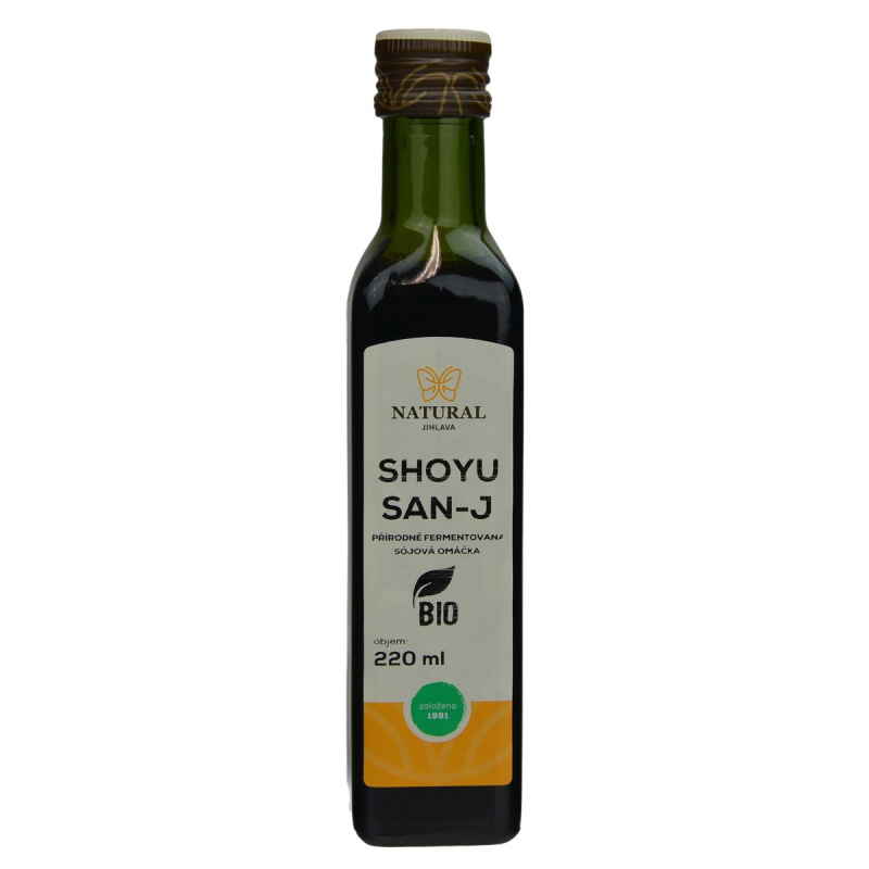 Natural Jihlava BIO Shoyu san-J sójová omáčka