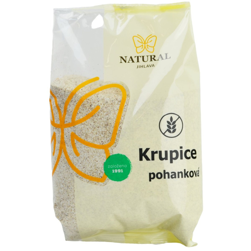 Natural Jihlava Pohanková krupice bez lepku