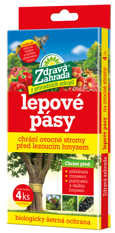 Zdravá zahrada - Lepové pásy