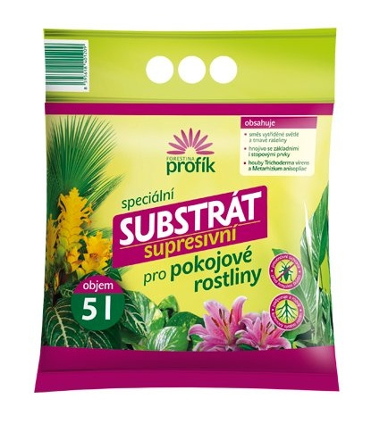 Forestina s.r.o. Substrát Forestina Profík - Supresivní pro pokojové rostliny 5 l