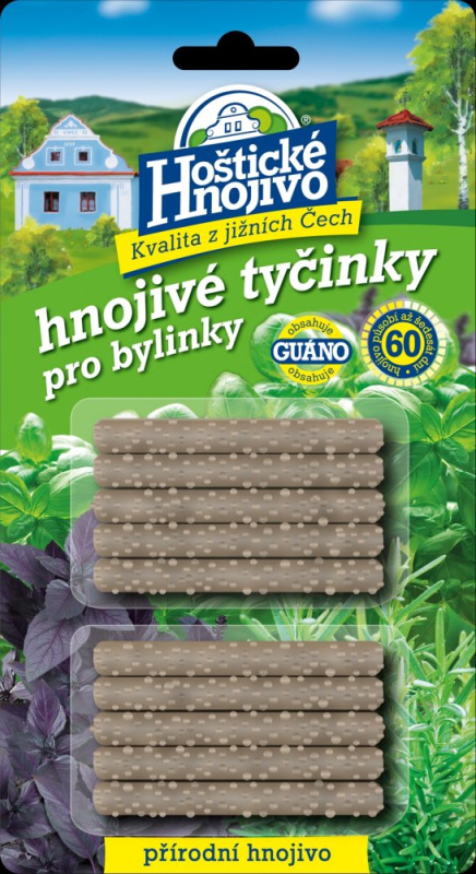 Hnojivé tyčinky pro bylinky