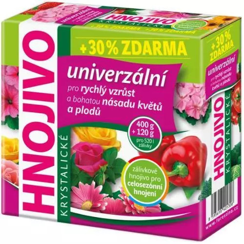 Krystalické hnojivo - standard univerzální 400 g