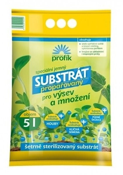 Forestina s.r.o. Substrát Forestina Profík - Propařovaný pro výsev a množení 5l
