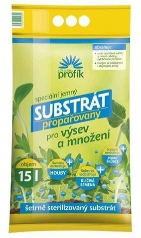 Forestina s.r.o. Substrát Forestina Profík - Propařovaný pro výsev a množení 15l