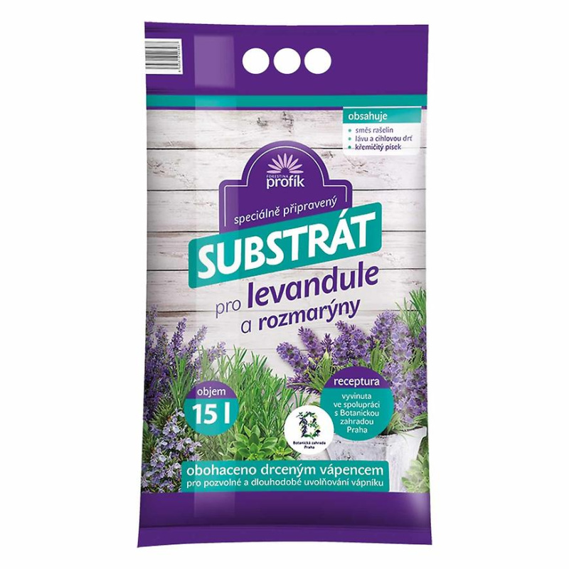 Forestina Profík Substrát pro levandule a rozmarýny 15 l