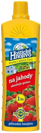 Hoštické hnojivo na jahody s guánem 1 l