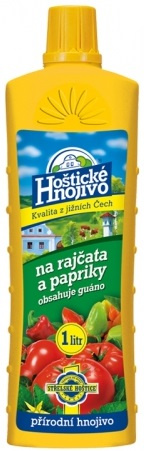 Hoštické hnojivo na rajčata a papriky 1 l
