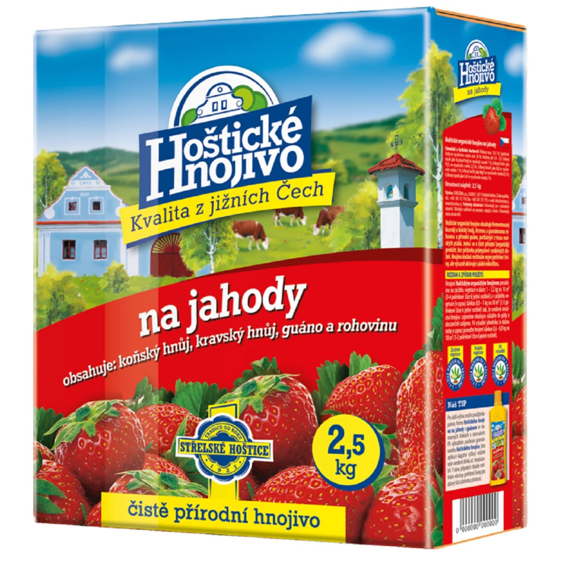 Hoštické hnojivo - hnojivo na jahody 2,5 kg