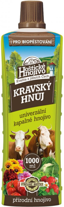 Forestina s.r.o. Hoštické tekuté hnojivo - kravský hnůj 1 L