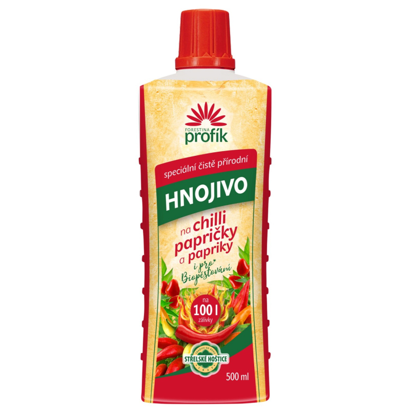 Profík hnojivo na chilli papričky 500 ml