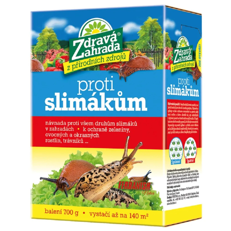 Zdravá Zahrada - proti slimákům 700 g (ferranish natur)