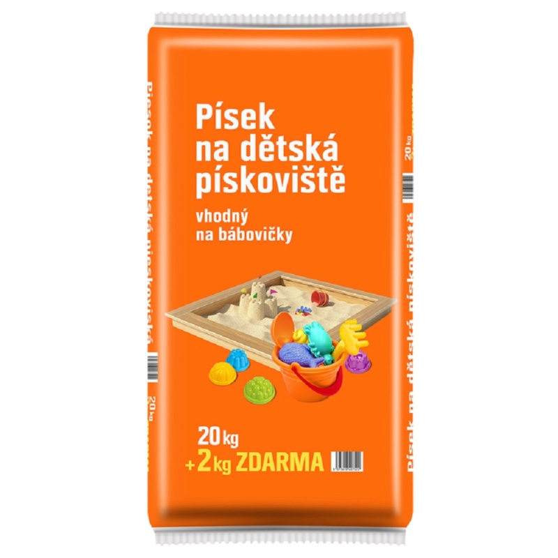 OBI Písek na dětská pískoviště, 20 kg + 2 kg zdarma