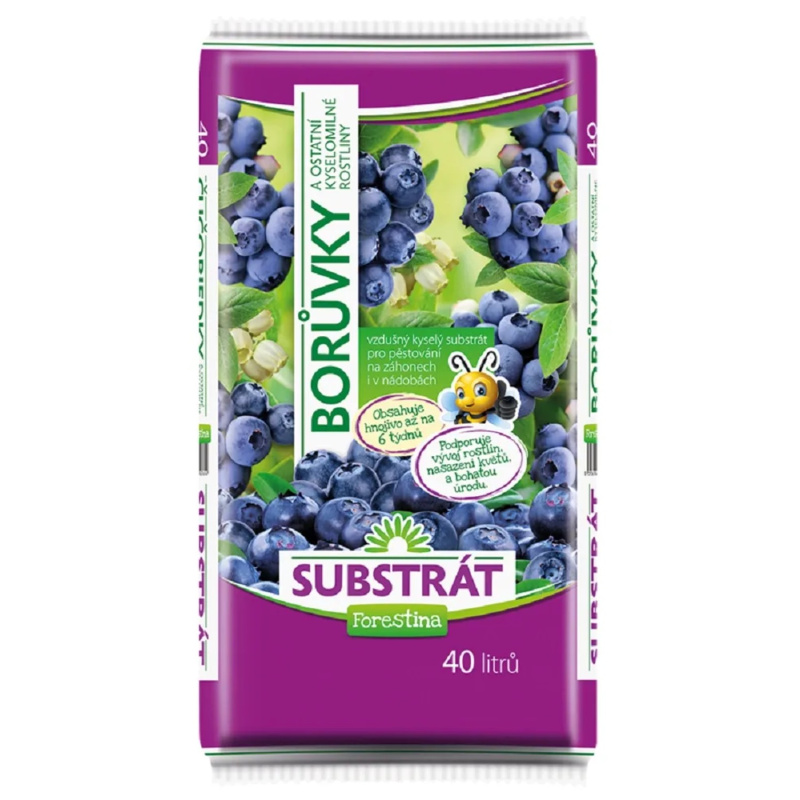 Substrát pro borůvky 40 l
