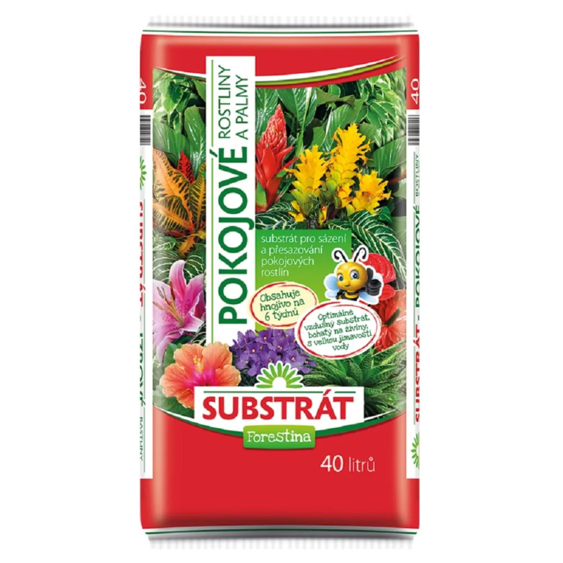 FORESTINA standard Substrát pro pokojové rostliny 40 l