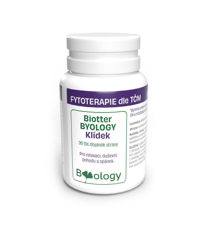 BIOTTER Byology klídek 30 tablet