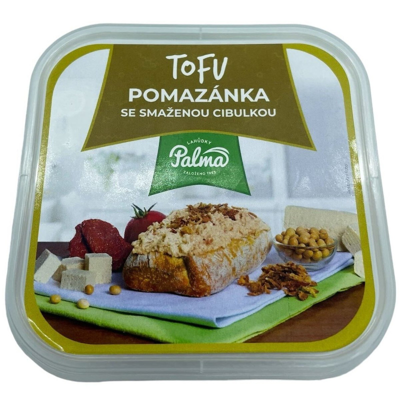Lahůdky Palma Tofu pomazánka se smaženou cibulkou