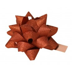 Rozetka GLITTER 5cm - měděná