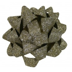 Rozetka GLITTER 5cm - zlatá