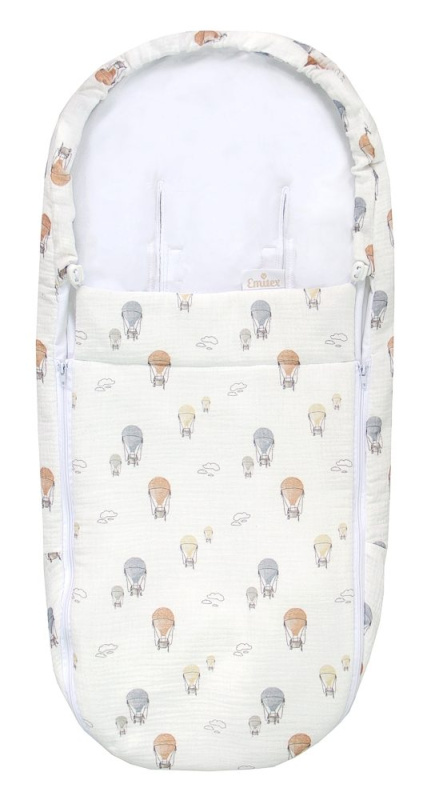 Emitex Novorozenecký fusak mušelín Magic Sky