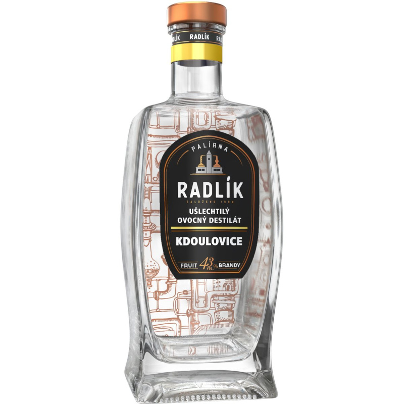 Palírna Radlík Kdoulovice 43% obj.