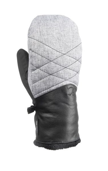 Dámské lyžařské rukavice RELAX Frosen šedé Velikost: S