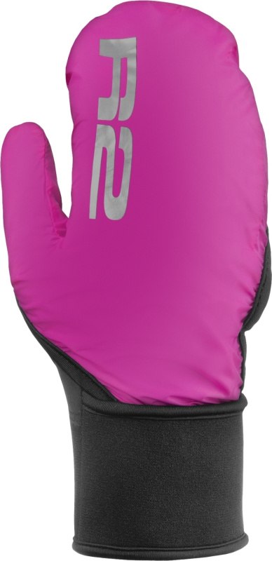 Dámské zateplené rukavice 2v1 R2 Wrap růžové Velikost: L